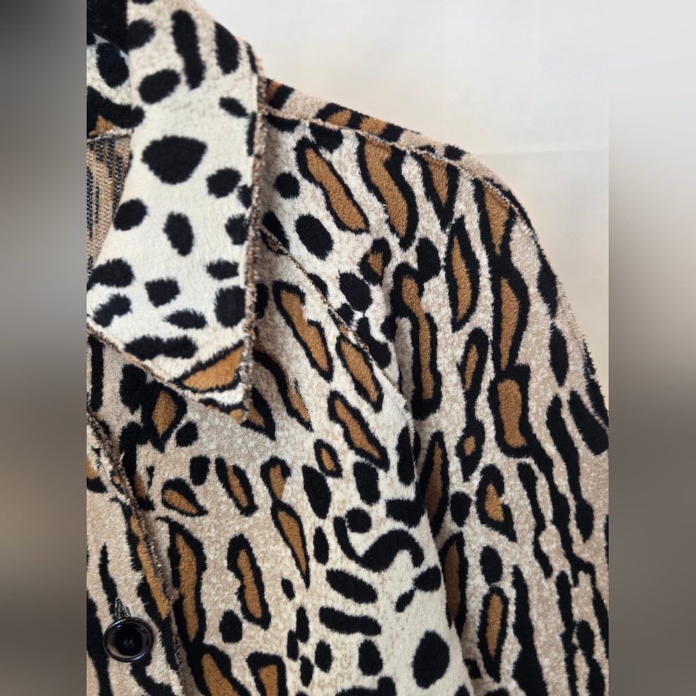 St. John Margay Leopard Print Jacket Womens, Couture, New With Tags - Picture 6 of 10